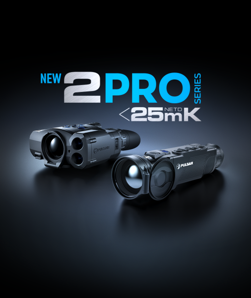 Helion 2 XP50 и Accolade 2 LRF XP50 серии Pro: новые флагманы в тепловизионной линейке Pulsar!